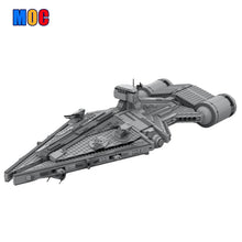 2755pcs MOC-55173 Imperial Arquitens Class Command Cruiser (similar to Moff Gideons Cruiser)