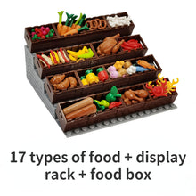 Moc food display stand set