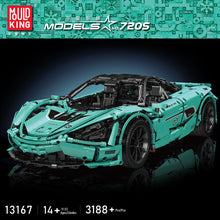 3149PCS 13167 MOULDKING McLaren 720S Tiffany Blue