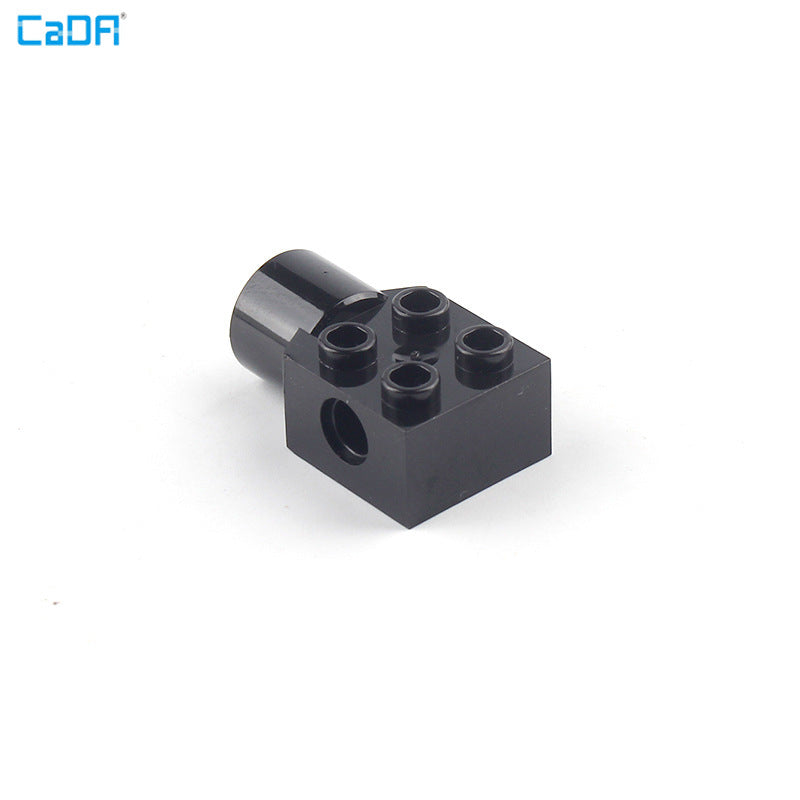 10pcs Cada 48169 Technic Brick Modified 2x2 with Pin Hole Rotation Joint Socket