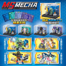 7099 mobile suit gundam(4pcs) Minifigures with display box