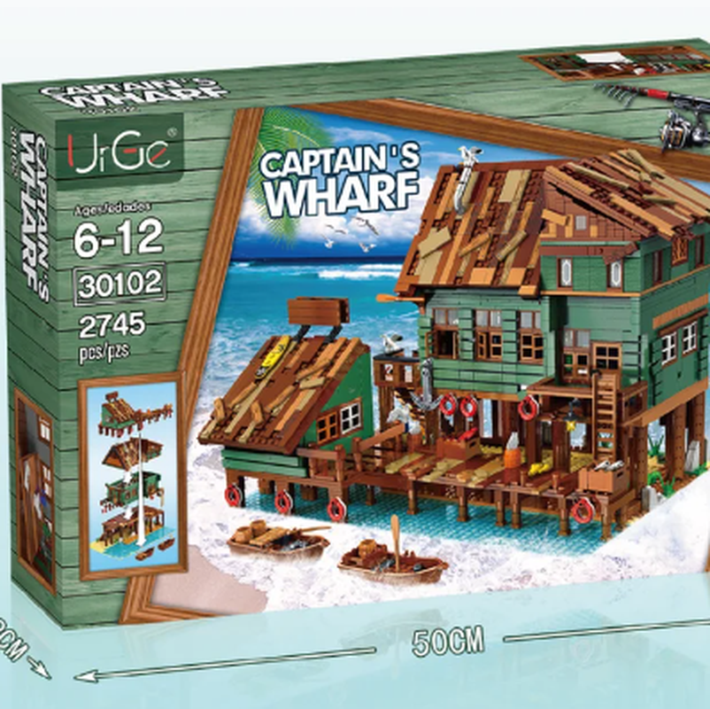 2745PCS Urge 30102 30103 Captain's Wharf and Boat Hous Diner