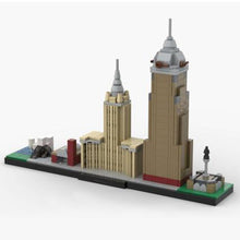 (Gobricks version) 590 pcs MOC-127113 Cleveland Skyline