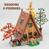 2162 PCS 67001 A-Frame Cabin