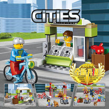 337PCS QUEEM82053 City Series 60154 Bus Station 02078