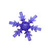 10pcs  4*4 Snow Crystal Ice Crystal MOC Bricks 42409