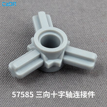 10pcs Cada 57585 Technic Axle Connector Hub with 3 Axles