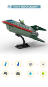 628PCS MOC-82707 Planet Express Ship