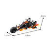111PCS MOC-25824 Ghost Rider Motorcycle-Ghost Rider IP