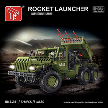 2268PCS T4011 Katyusha Rocket Launcher