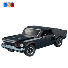 1352pcs MOC-38388 Ford Mustang 1968 BULLITT in Black