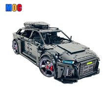 4549PCS MOC-150275 Audi Avant RS6 (Excluding Chrome Parts and Stickers)