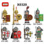 X0320 Medieval Series Minifigures