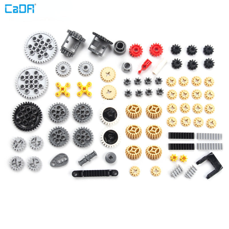 9686 gear axle pin hard connection cross shaft mixed – Joy Bricks