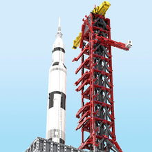 7706PCS MOC-60088 Launch Tower Mk I for Saturn V with Crawler(Saturn V not included)