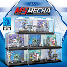 7099 mobile suit gundam(4pcs) Minifigures with display box