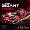 4158PCS GULY 10619 TV Let's & Go!! Brocken Gigant Sports Car