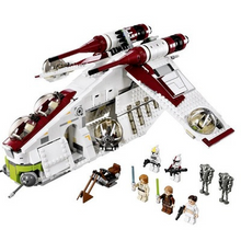 1224pcs  Republic Gunship Set