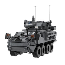 (Gobricks version) 673 pcs A0 M1296 Stryker ICV-D | 1:35th Scale Dragoon