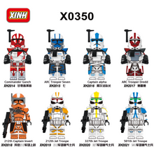 X0350 Star Wars Series Dredd Captain Alpha Minifigures