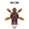 XH0221 superhero series Ghost Rider Spiderman minifigures
