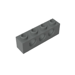 10pcs Cada 3701 Technic Brick 1x4 with Holes