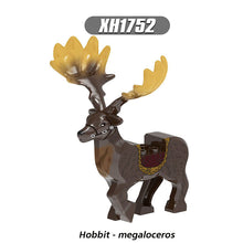XH1751 XH1752 Hobbit Horned Deer Elf Mount minifigures