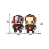 (Gobricks version)MOC-139898 Ant-Man Brickheadz LEGO MOC - Ant-Man and the Wasp: Quantumania