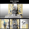 1146PCS k130 Iron Throne