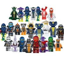 24pcs 31035 ninja series minifigures