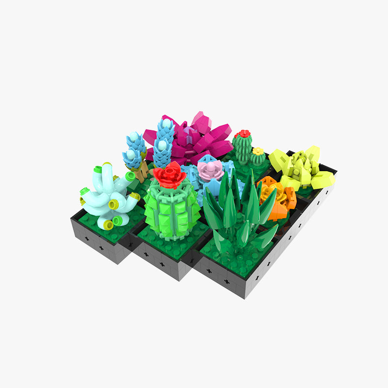 LEGO MOC Mini Saguaro Cactus (carnegiea gigantea) by B_Best