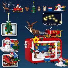 626PCS DK711 Christmas Tv DK712 Christmas Train
