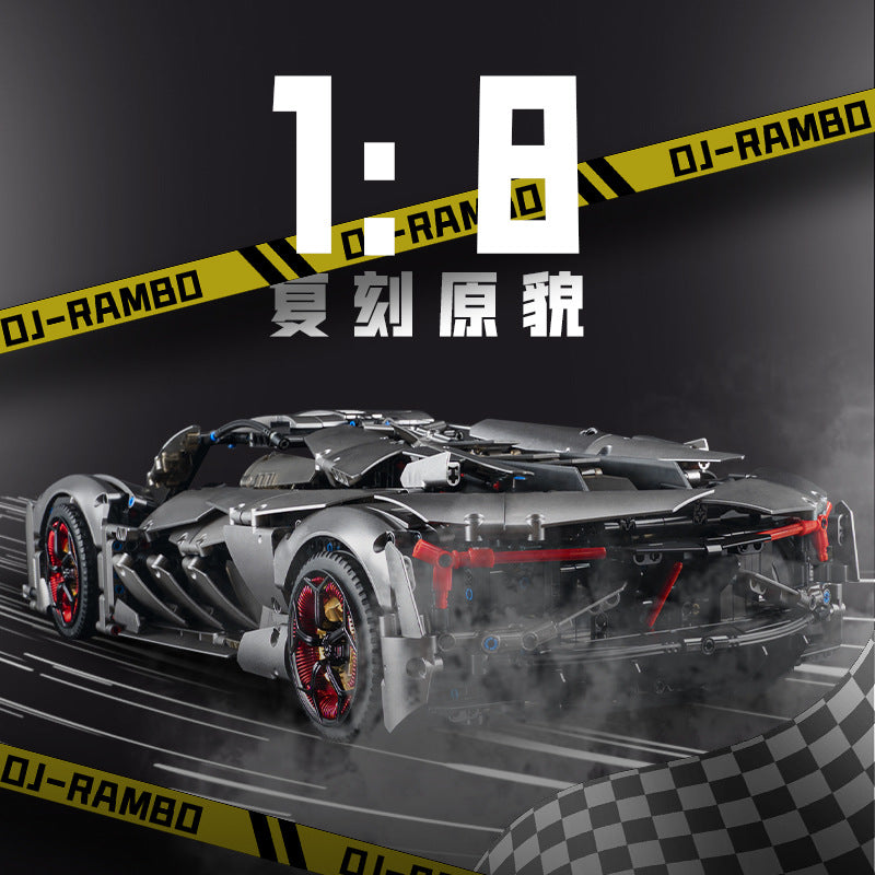 3358PCS Kbox 10246 Lamborghini Terzo Millennio Cyber 1:8 – Joy Bricks