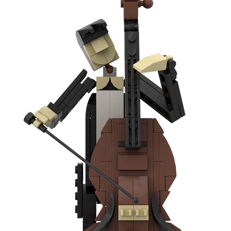 MOC Orchestra Trumpeter Violinist Male Cellist Female Cellist Jazz