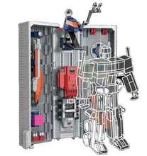 1766 Pcs 77036 Optimus Prime Truck Compartment