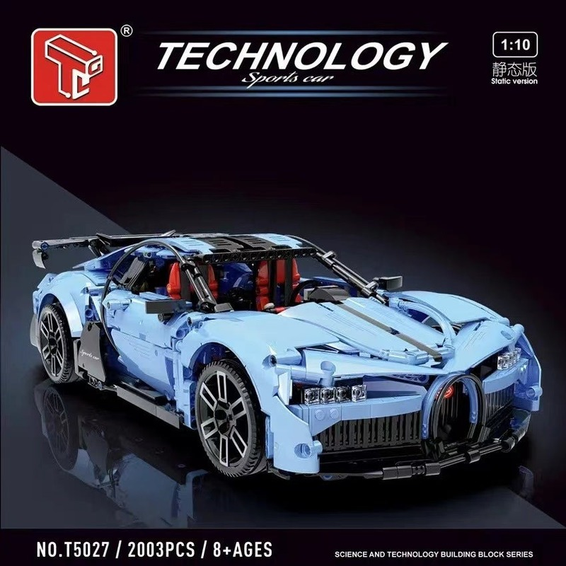 2003 PCS TGL T5027 Bugatti Sports Car Joy Bricks