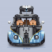 3299pcs TGL T5022A Volkswagen Bus Blue 1:8