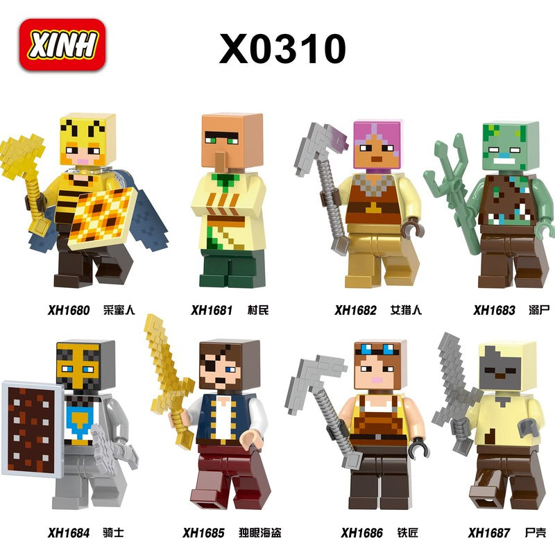 X0310 Minecraft minifigures