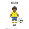 G0103 Football World Cup Series Ronaldo Benazema  Messi Minifigures