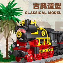 676PCS JIESTAR 59008 Steam Locomotive