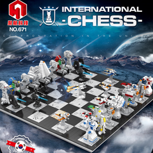 3800 Pcs JuHang 671 Star Wars Spaceship Theme International Chess