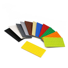 3 pcs 6*12 plates MOC bricks 3028