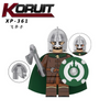 KT1046 Medieval series Knight of Rohan minifigures