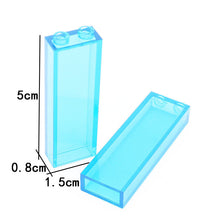 10pcs 2454 Brick 1x2x5 Blocked Open Studs or Hollow Studs