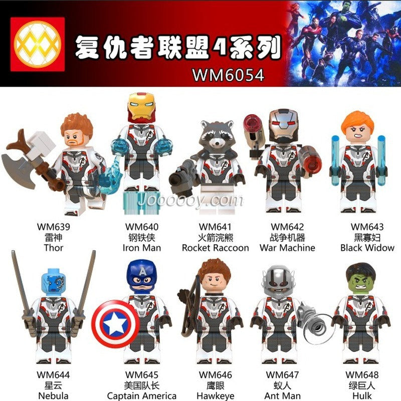 WM6054  Superhero Series US Team Thor Iron Man