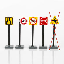 Traffic signs Street signs Minifigure accessories
