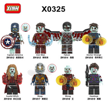 Zombie Edition Super heros Minifigure X0325