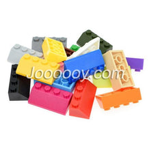 10 pcs 2*4 slopes MOC bricks 3037