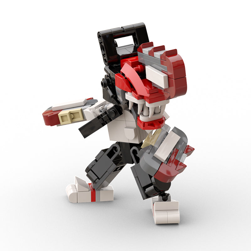 Chainsaw Man Minifigures Bricks Cartoon Action Mini Figures MOC Toys
