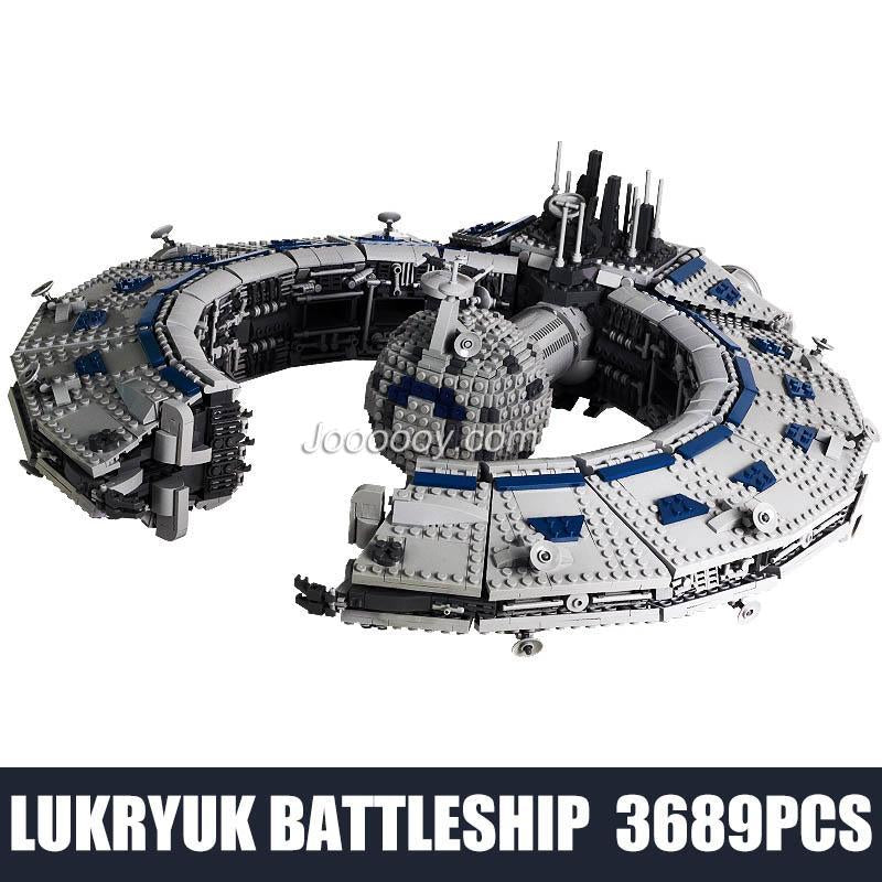 3663PCS Mould King 21008 Star wars Lucrehulk Class Battleship Droid Control Ship